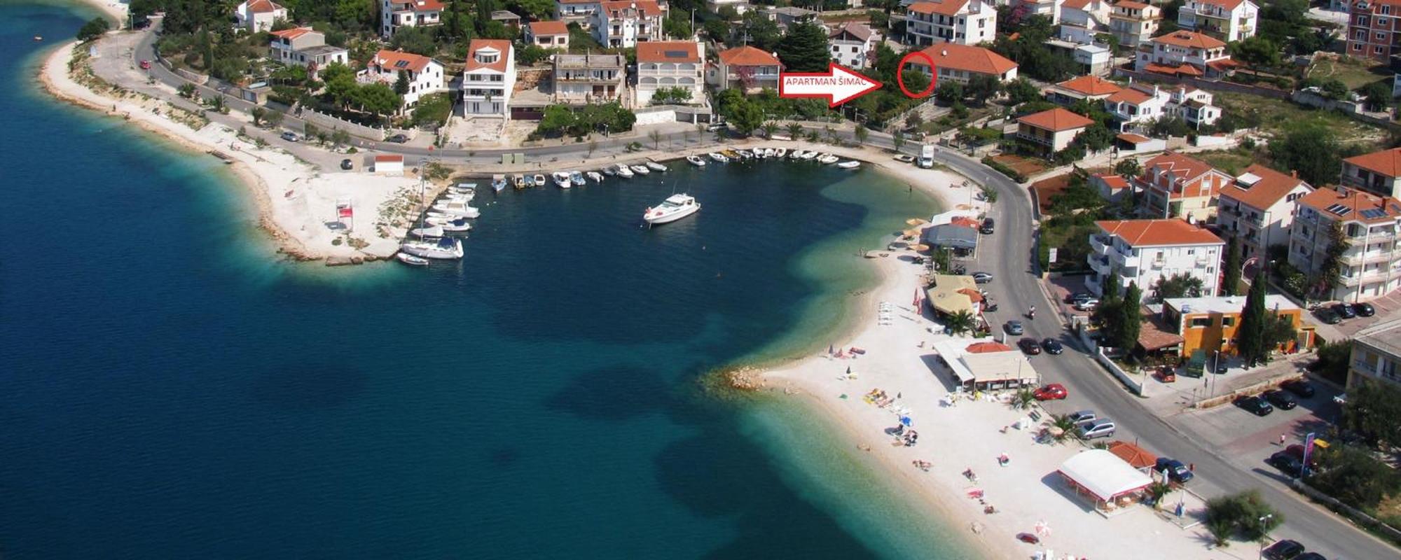 Apartman Simac Okrug Gornji Trogir Extérieur photo